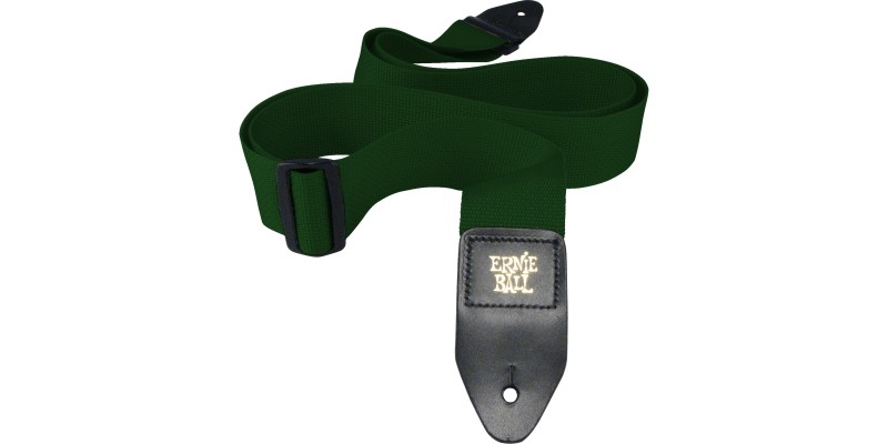 Ernie-Ball-Polypro-Guitar-Strap-Forest-Green