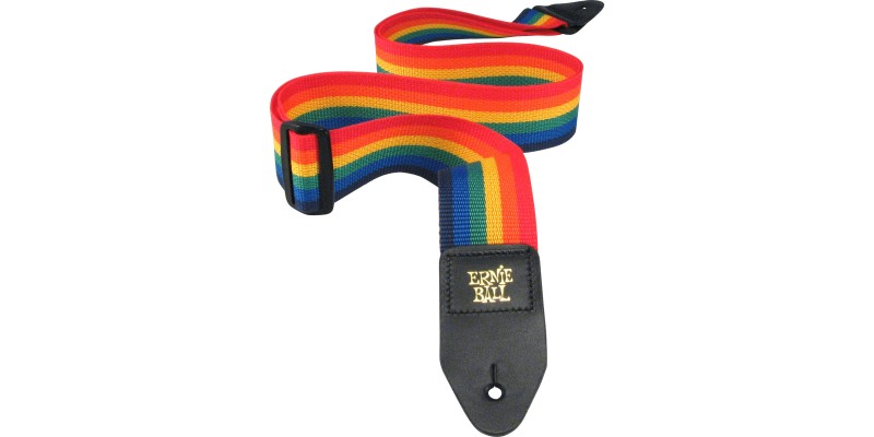 Ernie-Ball-Polypro-Guitar-Strap-Rainbow