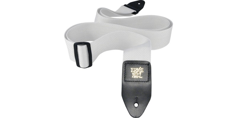 Ernie-Ball-Polypro-Guitar-Strap-White