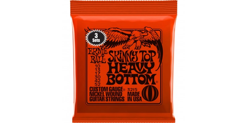 Ernie ball skinny top top heavy bottom 6 string