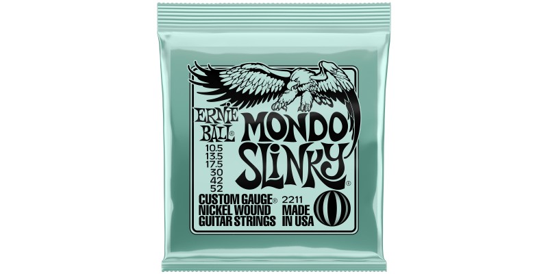 Ernie Ball Mondo Slinky Nickel Wound Electric Guitar Strings 10.5