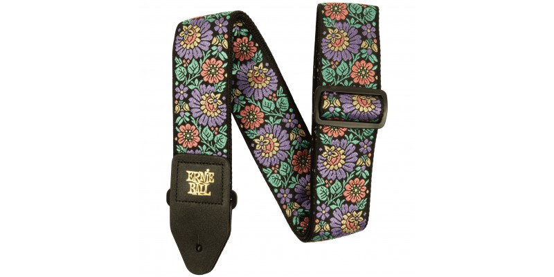 Ernie Ball Jacquard Guitar Strap Evening Bloom