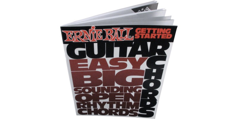 Ernie Ball Getting Started Guitar Chords Book