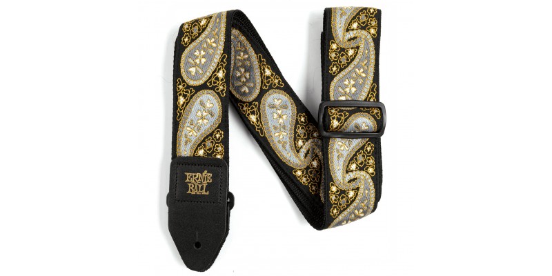 Ernie Ball Jacquard Guitar Strap Premier Paisley Front