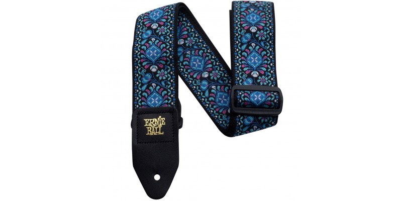 Ernie Ball Jacquard Guitar Strap Indigo Orchid 1