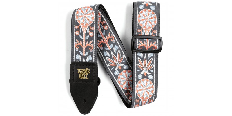 Ernie Ball Jacquard Guitar Strap Tangerine Nightmist