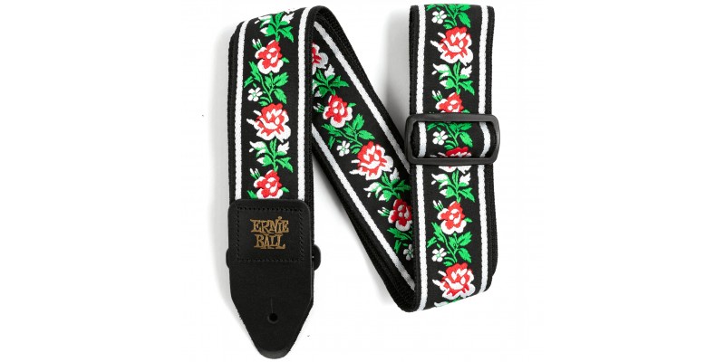 Ernie Ball Jacquard Guitar Strap Winter Rose