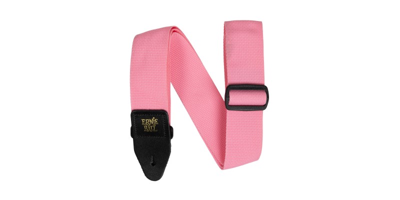 Ernie Ball Polypro Guitar Strap Pink Sunrise