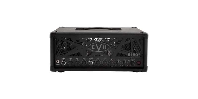 EVH-5150III-50S-6L6-Head-Black-Front