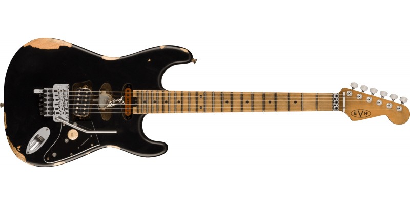EVH Frankenstein Relic Series Black Front