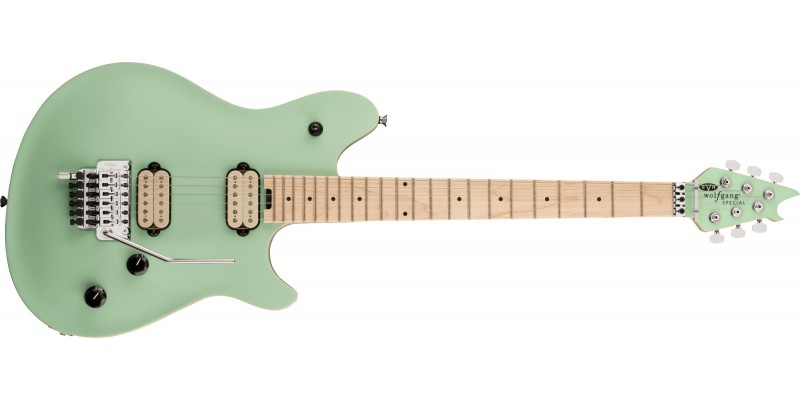 EVH Wolfgang Special Satin Surf Green Front