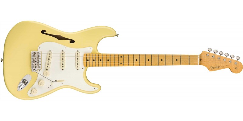 Fender Eric Johnson Signature Stratocaster Thinline Vintage White