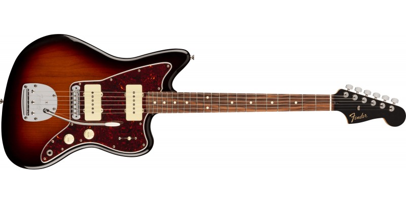 Fender Limited Edition Pure Vintage Player Jazzmaster 3-Tone Sunburst With Black Headstock