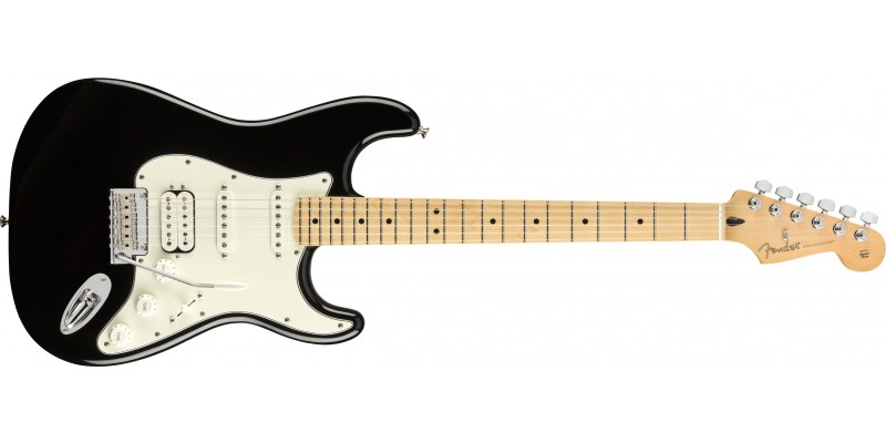 Fender-Player-Stratocaster-HSS-Black-Maple-Front