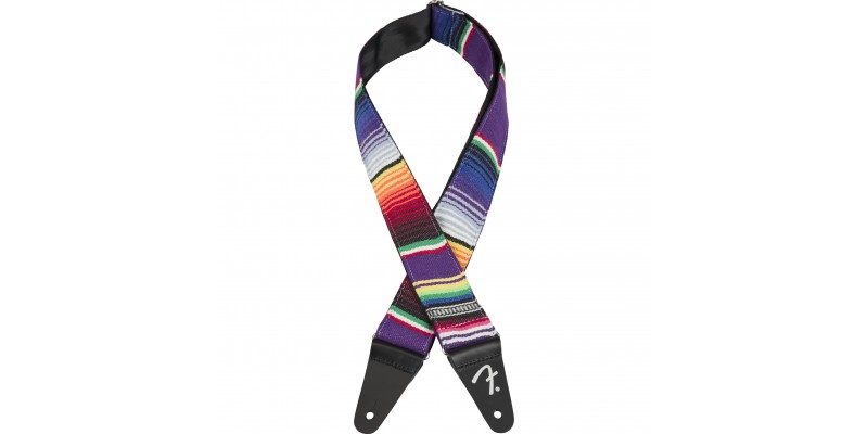 Fender 2 inch Serape Strap Purple Multi Main