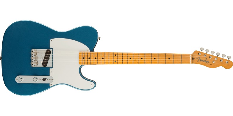 Fender 70th Anniversary Esquire Lake Placid Blue Front