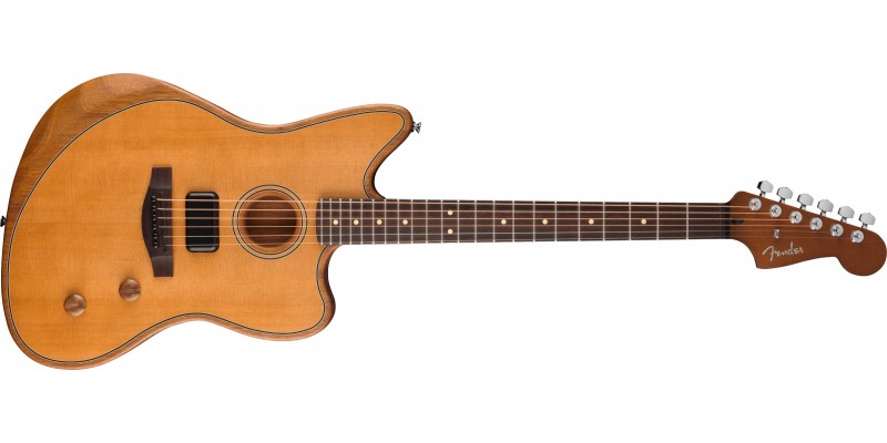 Fender Acoustasonic Standard Jazzmaster Aged Natural