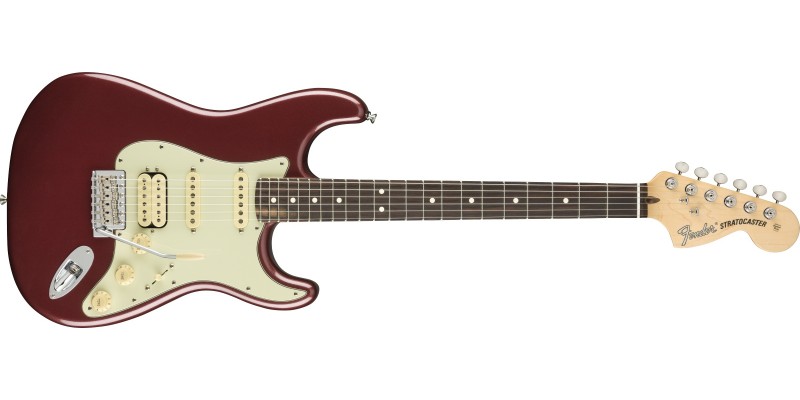 Fender American Performer Stratocaster HSS Aubergine Front