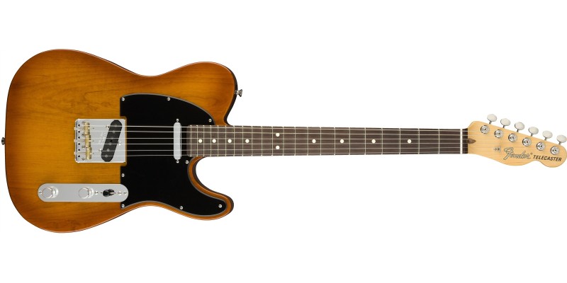 Fender American Performer Telecaster Rosewood Fingerboard Honey Burst Front