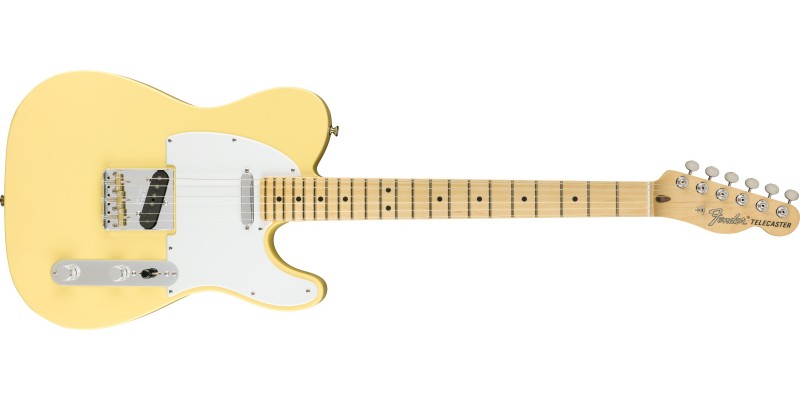 Fender American Performer Telecaster Vintage White Front