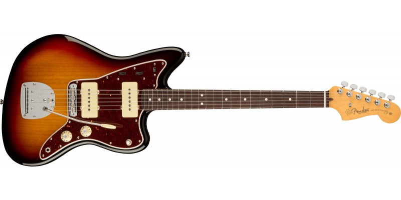 Fender American Professional II Jazzmaster 3-Colour Sunburst Rosewood Front