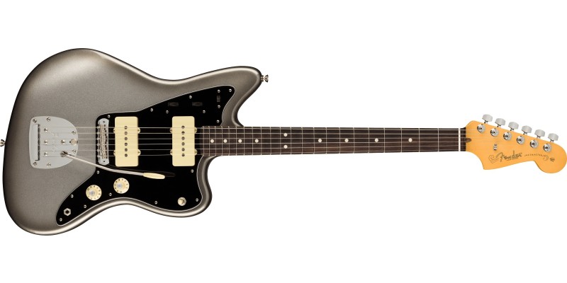 Fender American Professional II Jazzmaster Mercury Front