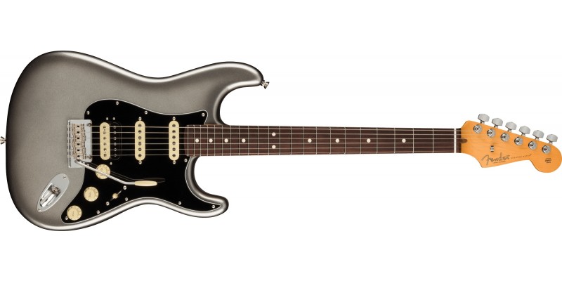 Fender American Professional II Stratocaster HSS Mercury Front