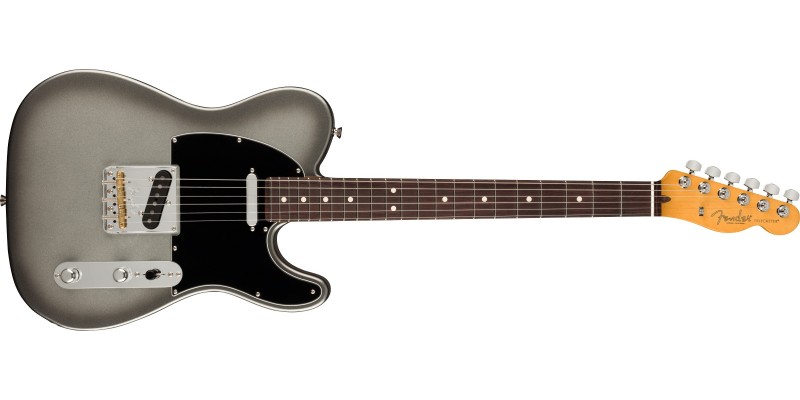 Fender American Professional II Telecaster Mercury Rosewood Front