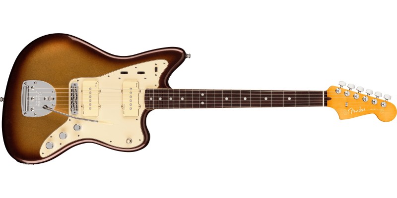 Fender American Ultra Jazzmaster Mocha Burst Rosewood Front
