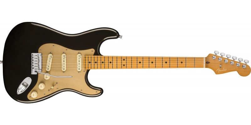 Fender American Ultra Stratocaster Texas Tea Front