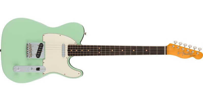 Fender American Vintage II 1963 Telecaster Surf Green Front