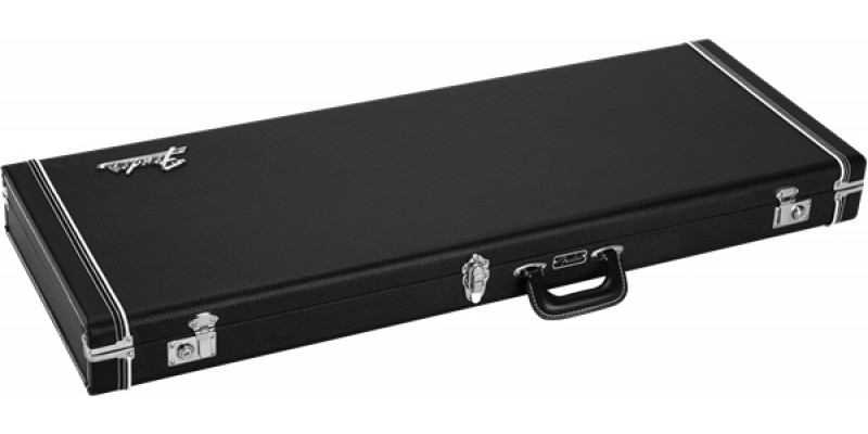 Fender Classic Series Wood Case Jazzmaster Jaguar Black Flat
