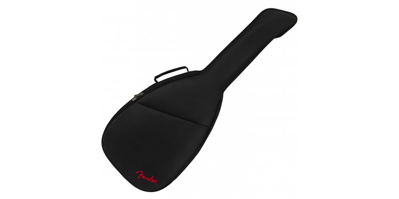 Fender FAS405 Small Body Acoustic Guitar Gig Bag Black Guitar