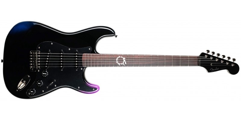 Fender FINAL FANTASY XIV Stratocaster Black Front