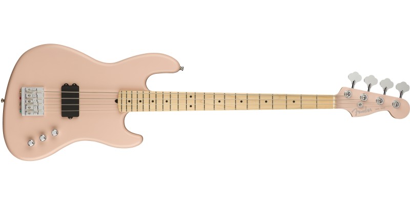 Fender Flea Signature Active Jazz Bass Satin Shell Pink