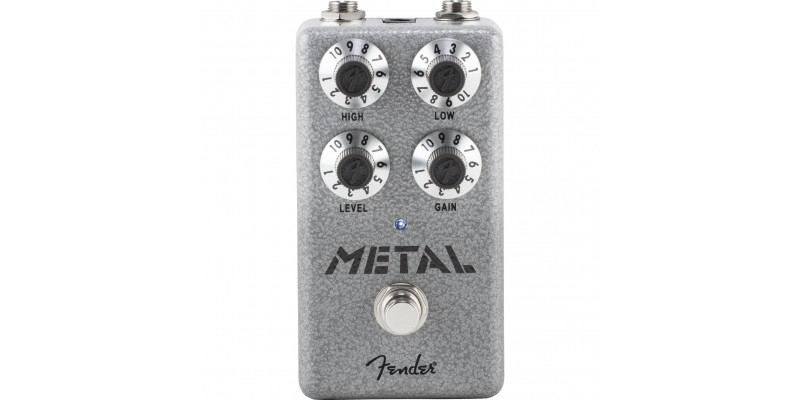 Fender Hammertone Metal Pedal Front