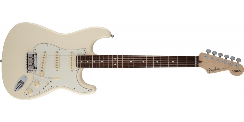 Fender Jeff Beck Stratocaster Olympic White Guitar