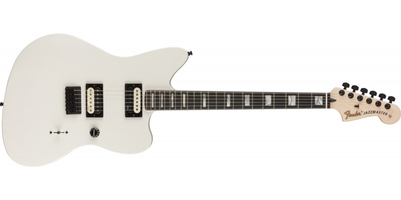 Fender Jim Root Jazzmaster V4 Satin Arctic White Front