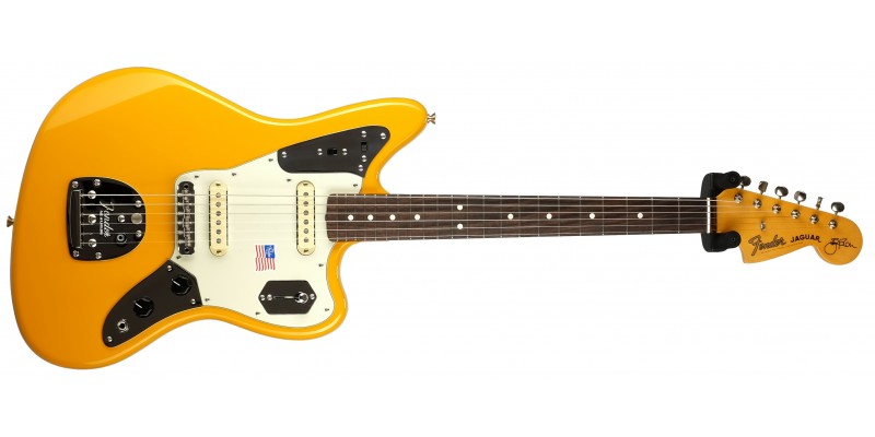Fender Johnny Marr Jaguar Fever Dream Yellow B Stock Front
