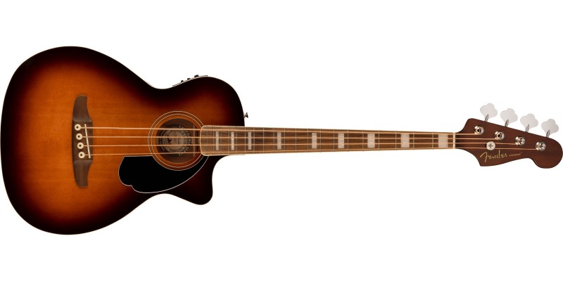 Fender Kingman Bass Shaded Edge Burst Guitar