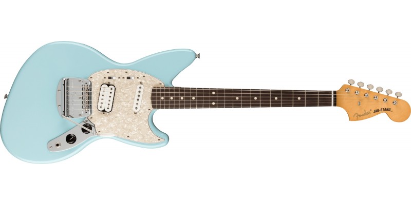 Fender mustang kurt shop cobain sonic blue