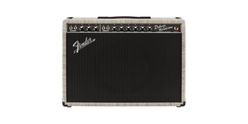 Fender Limited Edition 65 Deluxe Chilewich With Creamback Front