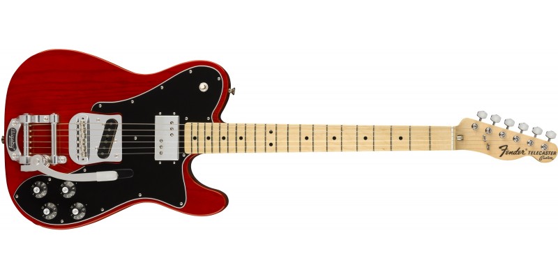 Fender Limited Edition '72 Telecaster Custom Bigsby Sunset Orange Transparent Front