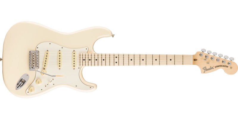 Fender Limited Edition American Performer Stratocaster Olympic White Front