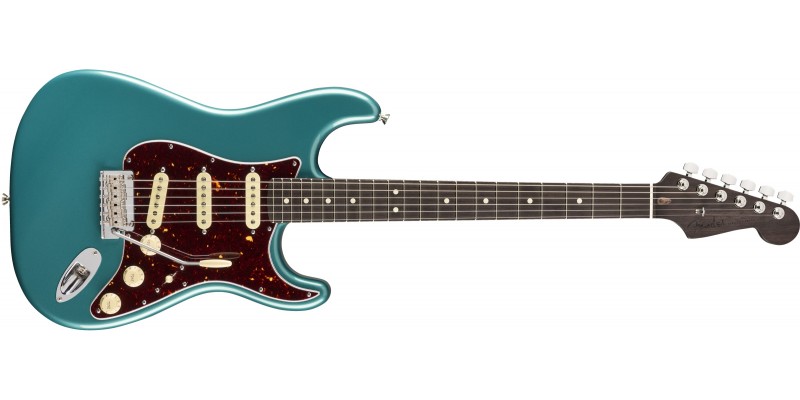 Fender Limited Edition American Professional Stratocaster Ocean Turquoise Rosewood Neck Front