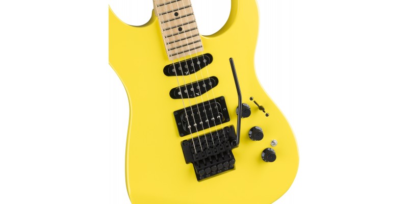 Fender MIJ Limited Edition HM Strat Frozen Yellow Guitar