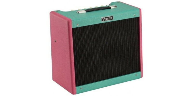 Fender Limited Edition L.A. Vice Blues Junior IV Hot Pink/Seafoam Green