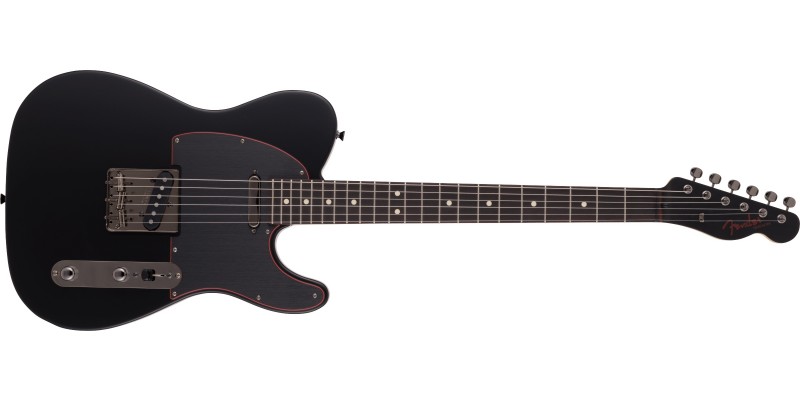 Fender Limited Edition MIJ Hybrid II Telecaster Noir Front