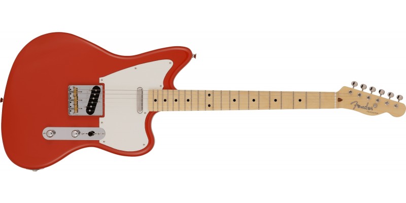 Fender Limited Edition MIJ Offset Telecaster Fiesta Red Front
