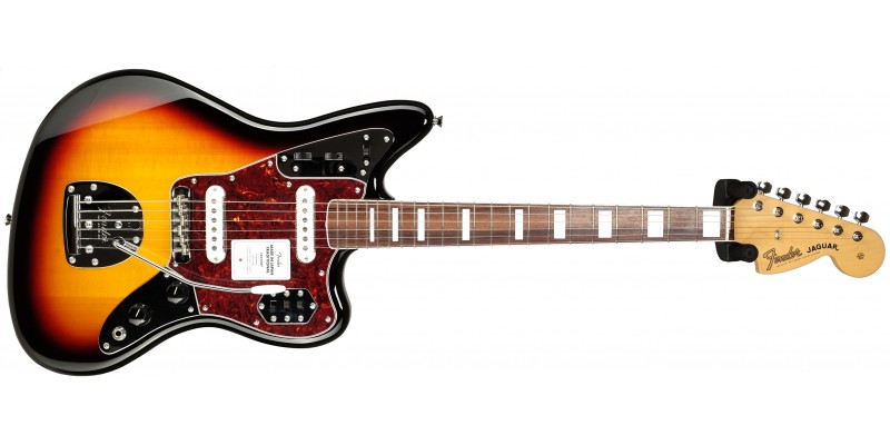 Fender Limited Edition MIJ Traditional Late ‘60s Jaguar 3-Colour Sunburst B Stock Front